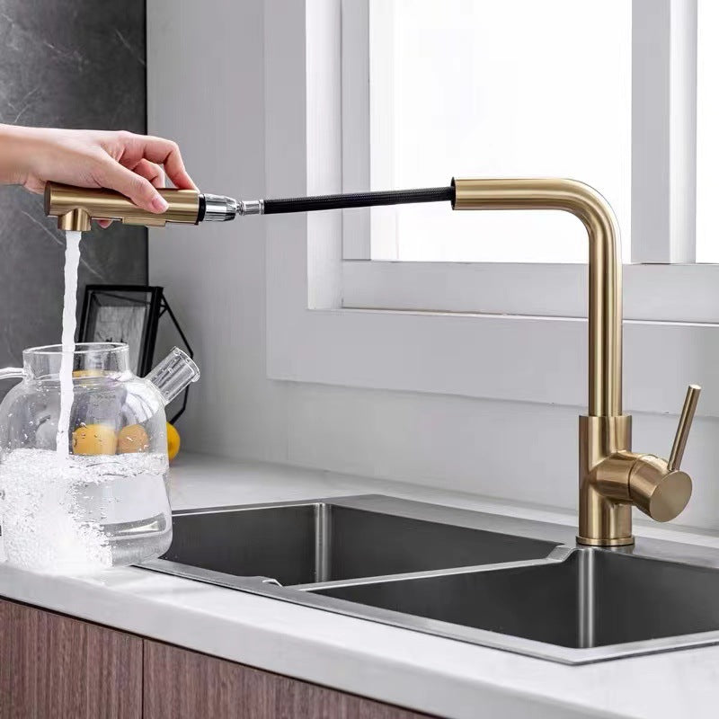 Robinet cuisine douchette extractible design