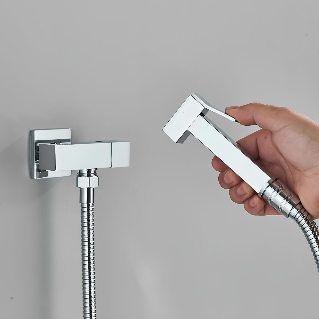 Douchette WC murale à main - Équipement sanitaire premium