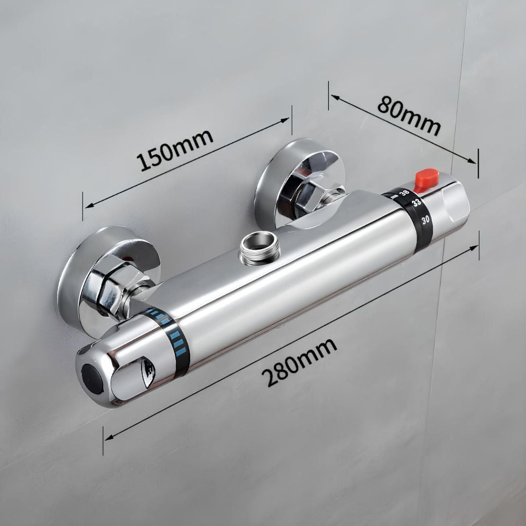 Robinet mitigeur thermostatique mural de douche