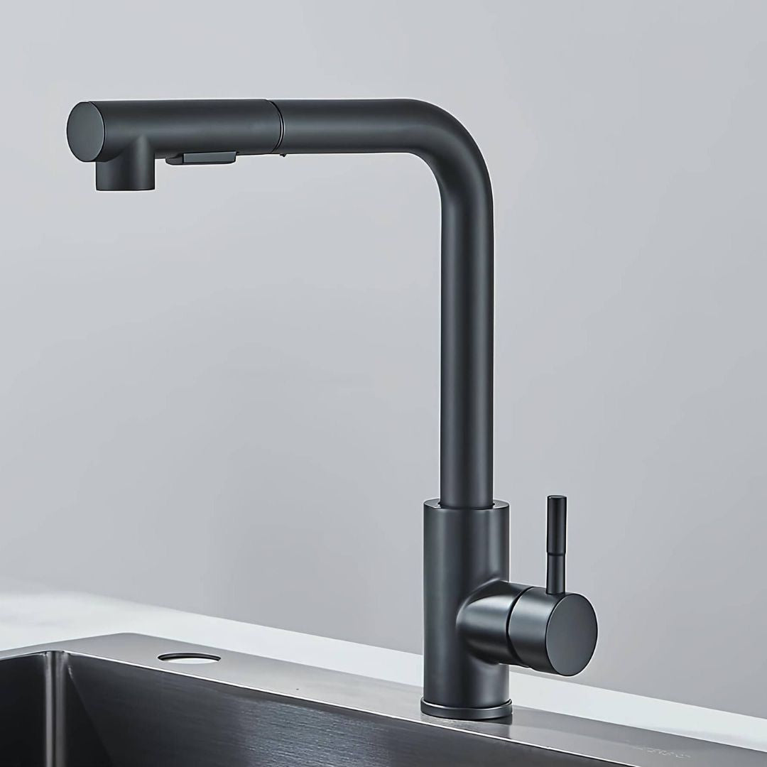 Robinet cuisine douchette extractible design