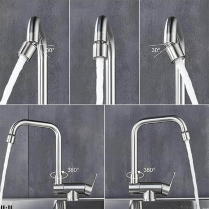 Robinet cuisine rabattable flexible 360° mitigeur monotrou