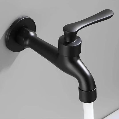 Robinet mural extérieur noir eau froide