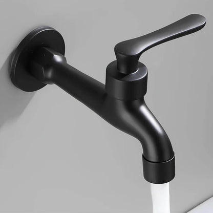 Robinet mural extérieur noir eau froide
